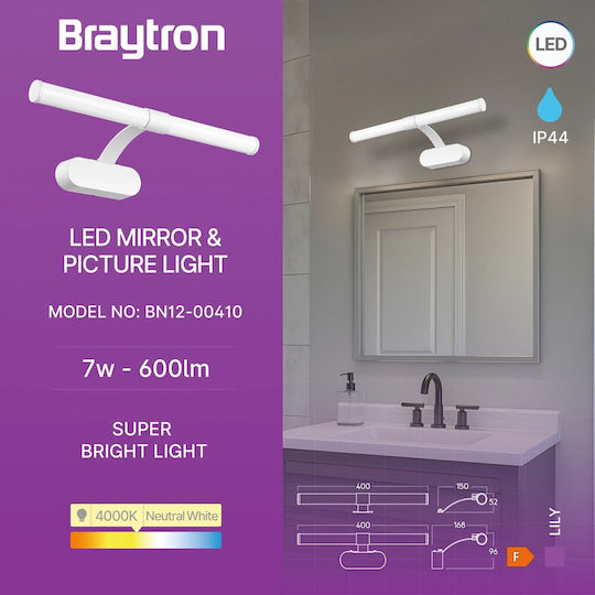 Braytron Leuchte Wand