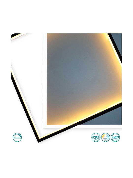 Sun Light Plafonieră de Tavan 58buc Multicolor cu LED Integrat și Telecomandă