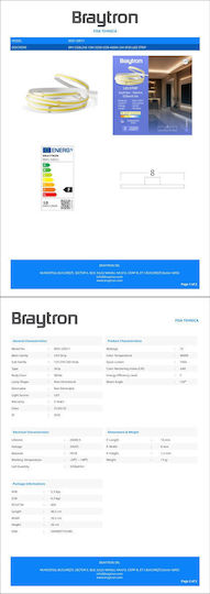 Braytron LED-Streifen 24V Natürliches Weiß Licht