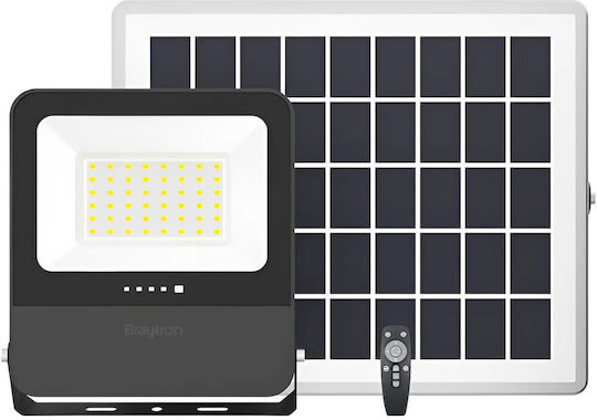 Braytron Водоустойчив Соларен LED Прожектор 50W IP65