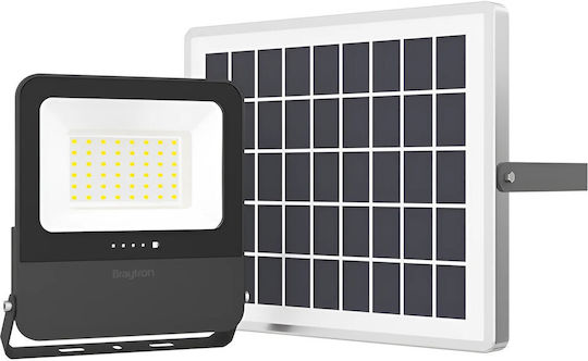 Braytron Водоустойчив Соларен LED Прожектор 50W IP65