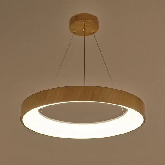 Deckenleuchte Braun LED mit Verstellbarem Weißlicht