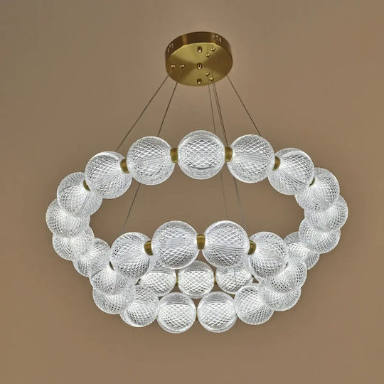Deckenleuchte Gold LED