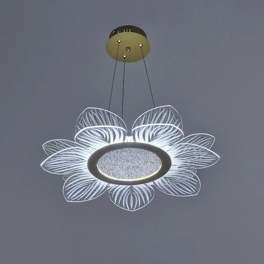 Deckenleuchte Gold mit Integrierte LED