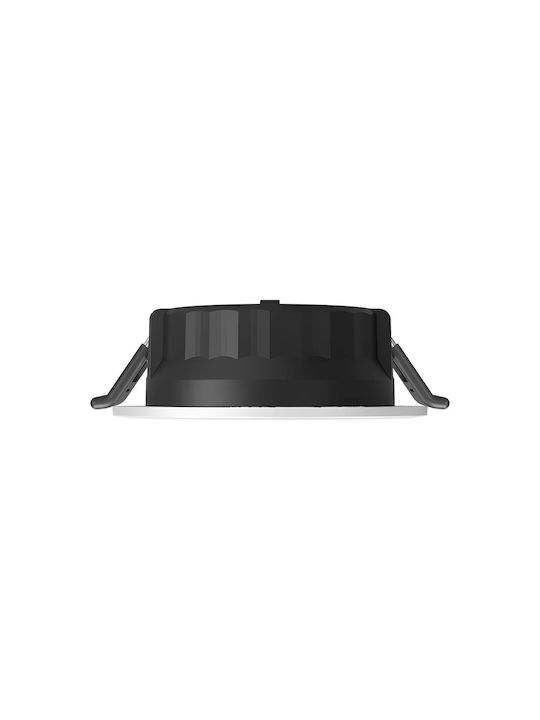 Braytron Recessed Spot with Integrated LED and Warm White Light White 1pcs