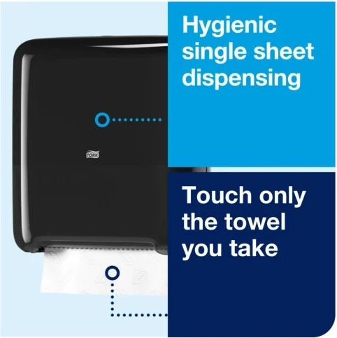 Tork Matic Θήκη Για Χειροπετσέτες Μαύρη 551008