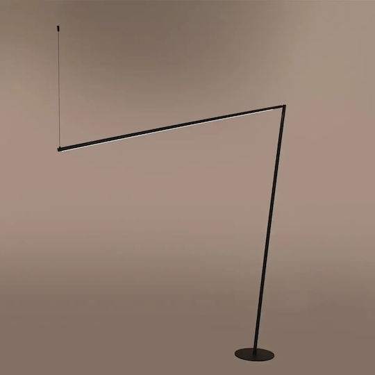 LED Floor Lamp with Adjustable White Light 3000lm Black LED Floor Lamp with Adjustable White Light 3000lm Black