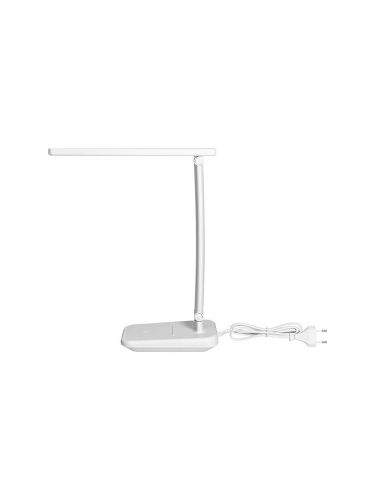 Virone LED Настолна лампа за бюро в Бял Цвят