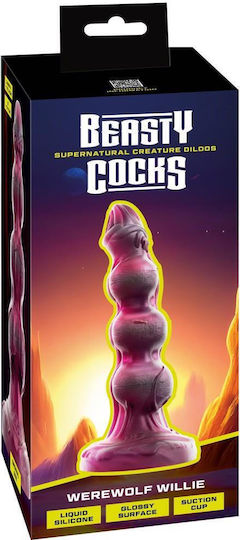 Beasty Cocks Realistic Dildo With Suction Cup Pink