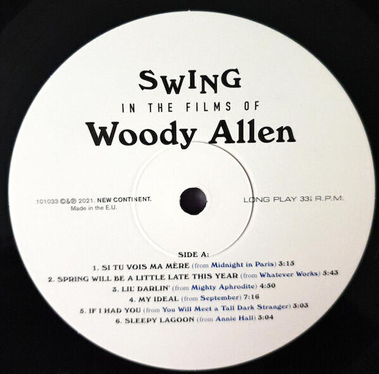 Various Swing In Films Woody Allen Vinyl