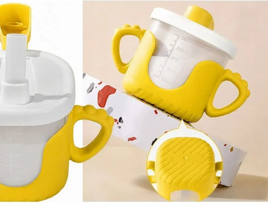 Verk Group Детско Пиенце с Дръжки и Сламка от Силикон 300ml
