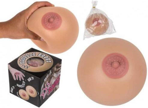 Minge Anti-Stres Formă De Sân Squeeze XXL-Boob