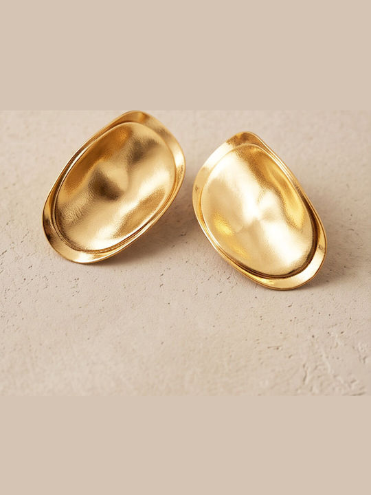 Touch Gold Plated Earrings