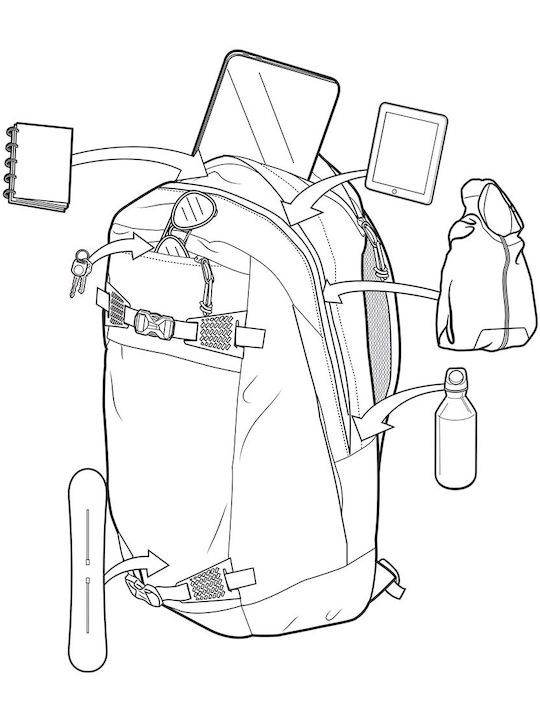 Burton Day Hiker 2.0 30 л Лилав