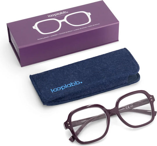 Looplabb Γυναικεία Γυαλιά Πρεσβυωπίας +1.50 σε Μωβ χρώμα