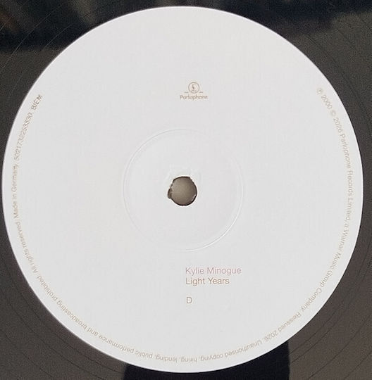 Kylie* Light Years Vinyl