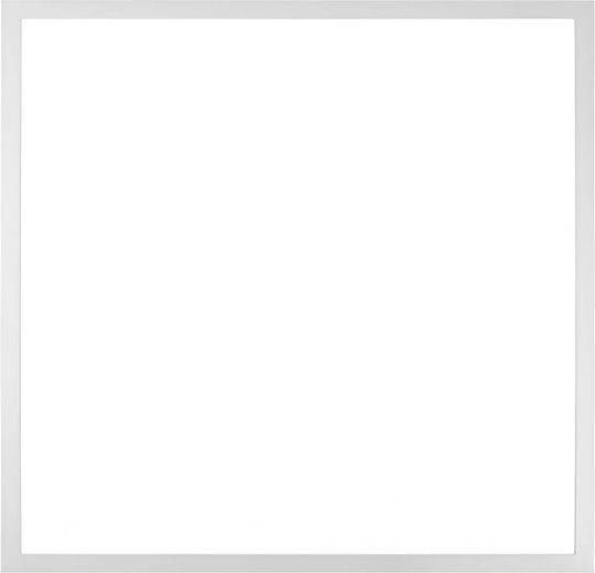Braytron Încastrat Panou LED Putere 36W cu Bianco reglabil Lumini 62x62cm.