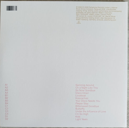 Kylie* Light Years Vinyl