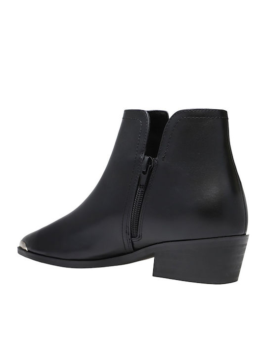 Stiefeletten Damen Cowboy Schwarz