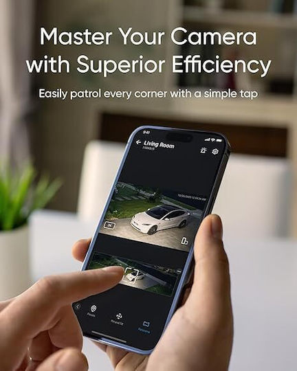 Eufy Floodlight E30 IP Surveillance Camera Wi-Fi Full HD+ 4MP Waterproof with Two-Way Communication
