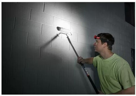 Milwaukee Lanternă Frontală LED IP53 cu Luminozitate Maximă 450lm HL-SF 3xΑΑΑ
