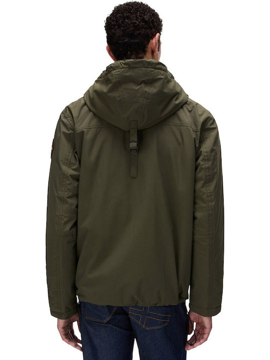 Napapijri Rainforest Winter 3 in 1 Herren Jacken Lässig Khaki