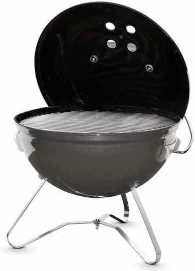 Weber Smokey Joe Portable Charcoal Grill With Lid and Thermometer 37x37cm