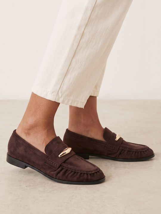 Women's Moccasins in Brown Colour