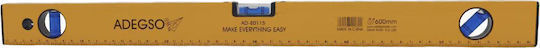 Adegso AD-80117 Spirit Level Aluminum 100cm with 3 Eyes