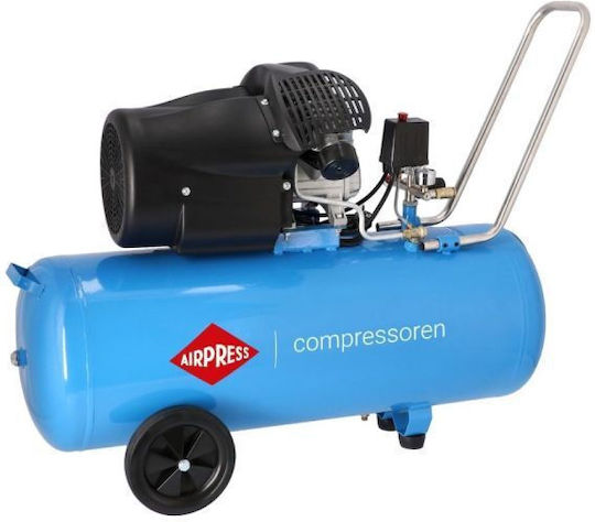 Airpress Single-Phase Air Compressors with Power 3hp and Airtank 100lt 36834