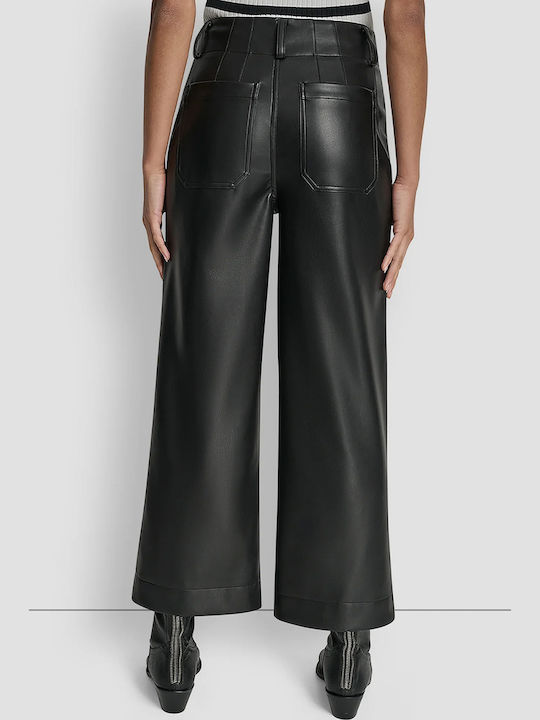 DKNY Γυναικείο Υφασμάτινο Παντελόνι Black