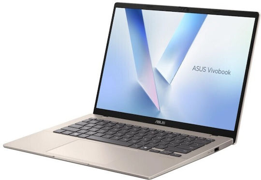 Asus Vivobook 14 X1407AA-LY010W 14 Zoll FHD+ (Ultra 5-325/16GB/512GB SSD/W11 Startseite) Platin Gold (Englisch US Tastatursprache)