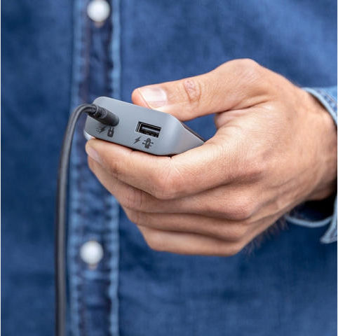 Mophie USB Typ-C Kabel USB-C 100W Länge 3m Schwarz für Apple Exklusiv