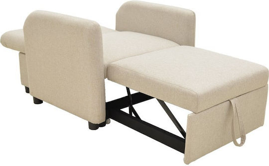 Flexa Sessel Bett Beige 85x92x84cm