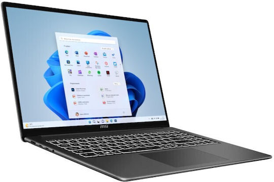 MSI Modern 16S AI+ G3MG 16" FHD+ 120Hz (Ultra 7-355/16GB/512GB SSD/W11 Home) Platinum Gray (US Keyboard)