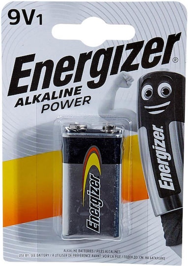 Energizer Power Алкална Батерия 9V