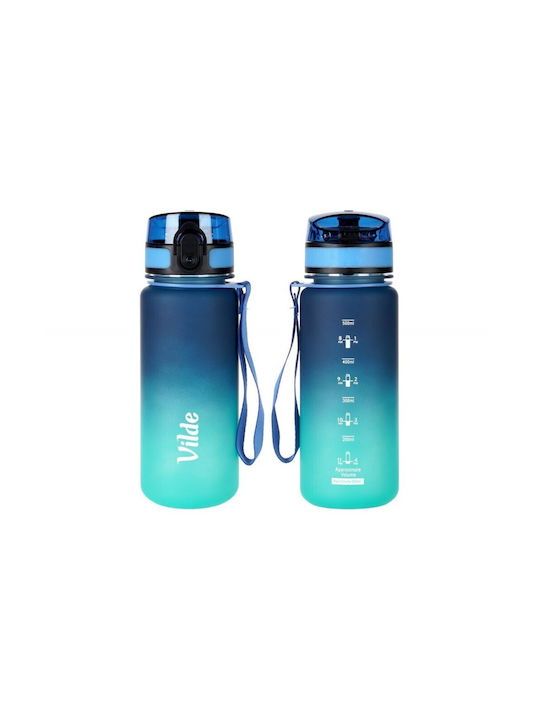Vilde Accent Wasserflasche 500ml Blau