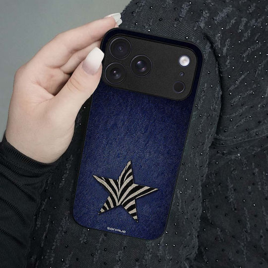 Sonique Diva Series Samsung Galaxy Z Fold 6 Denim Zebra Case