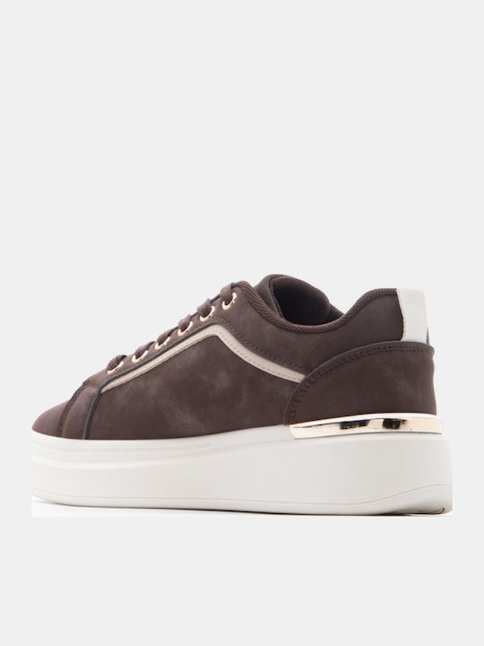 Women's Flatforms Sneakers Dark Brown