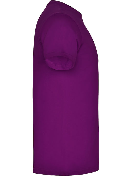 Roly Herren-Werbe-T-Shirt Purpura