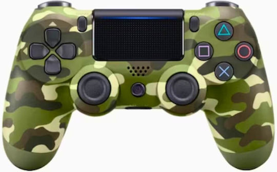 Double-Motor Vibration Ασύρματο Gamepad για PS4 Camouflage