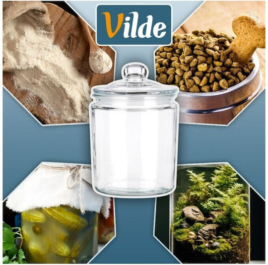 Vilde Δοχείο Φαγητού Γυάλινο 2lt