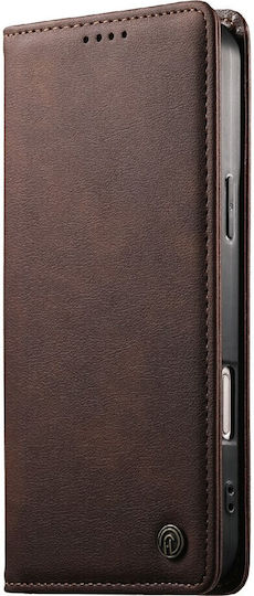 Df-019 Husa Book Maro Închis Xiaomi Poco X8 Pro Max 5g