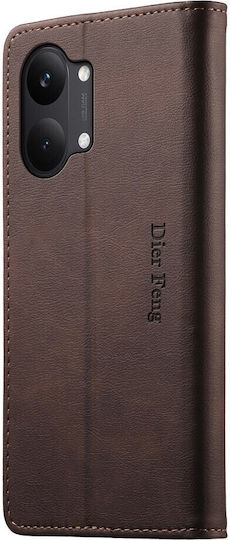 Df-019 Husa Book Maro Închis Xiaomi Poco X8 Pro Max 5g