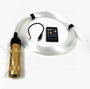 Kit Fibră Optică Pentru Tavan Led Rgb Cu Telecomandă Instalată 0,75 Mm 500 Fibre 3 Metri 12v Smartic Model Sma-000046