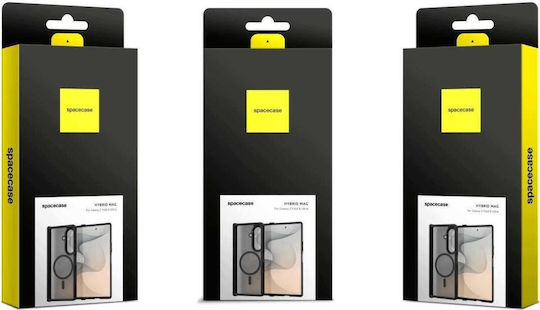 Θήκη Samsung Galaxy Z Fold8 Ultra Spacecase Hybrid Magsafe Σκληρή Ημιδιάφανη Magsafe Black 5905719143701