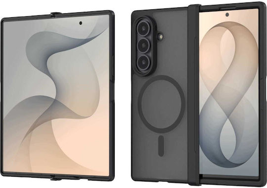 Θήκη Samsung Galaxy Z Fold8 Ultra Spacecase Hybrid Magsafe Σκληρή Ημιδιάφανη Magsafe Black 5905719143701
