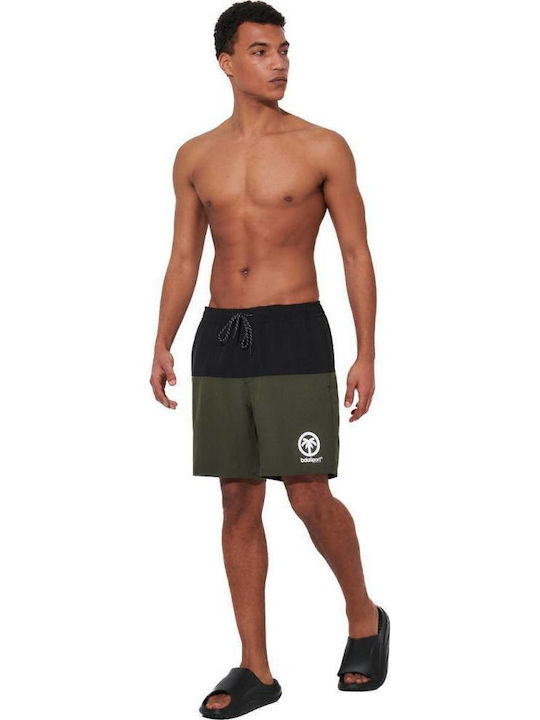 Ανδρική Βερμούδα Black / Khaki
