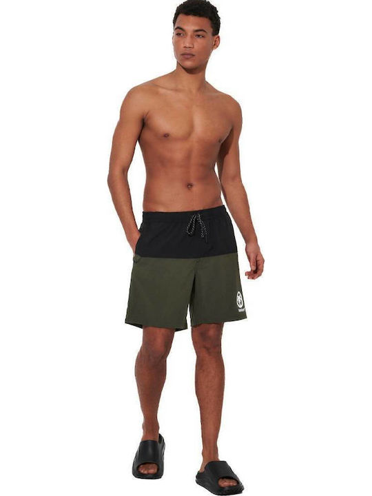 Ανδρική Βερμούδα Black / Khaki