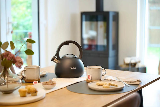 Tefal Чайник Керамичен Черен